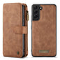 Multi-function Card Holder Retro Leather Samsung Galaxy S22+ Case