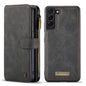 Multi-function Card Holder Retro Leather Samsung Galaxy S22+ Case