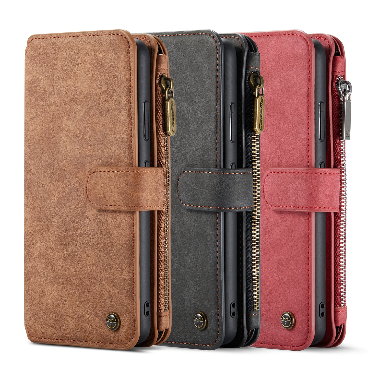 Multi-function Card Holder Retro Leather Samsung Galaxy S22 Case