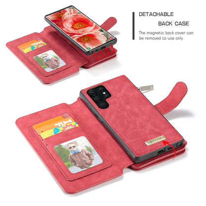 Multi-function Card Holder Retro Leather Samsung Galaxy S22 Ultra Case