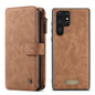 Multi-function Card Holder Retro Leather Samsung Galaxy S22 Ultra Case