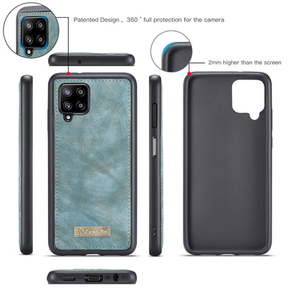 Vertical Magnetic Detachable 2 In 1 Samsung Galaxy A12 Case Hand Strap