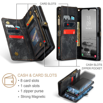 Vertical Magnetic Detachable 2 In 1 Samsung Galaxy A14 Case Hand Strap