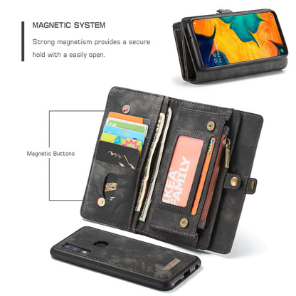 Vertical Magnetic Detachable 2 In 1 Samsung Galaxy A40 Case Hand Strap