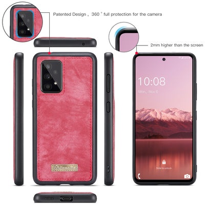 Vertical Magnetic Detachable 2 In 1 Samsung Galaxy A53 Case Hand Strap