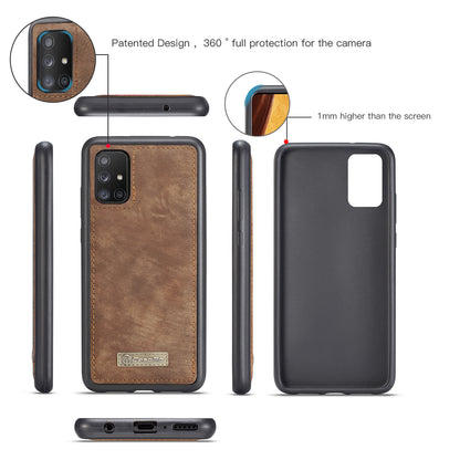 Vertical Magnetic Detachable 2 In 1 Samsung Galaxy A71 Case Hand Strap