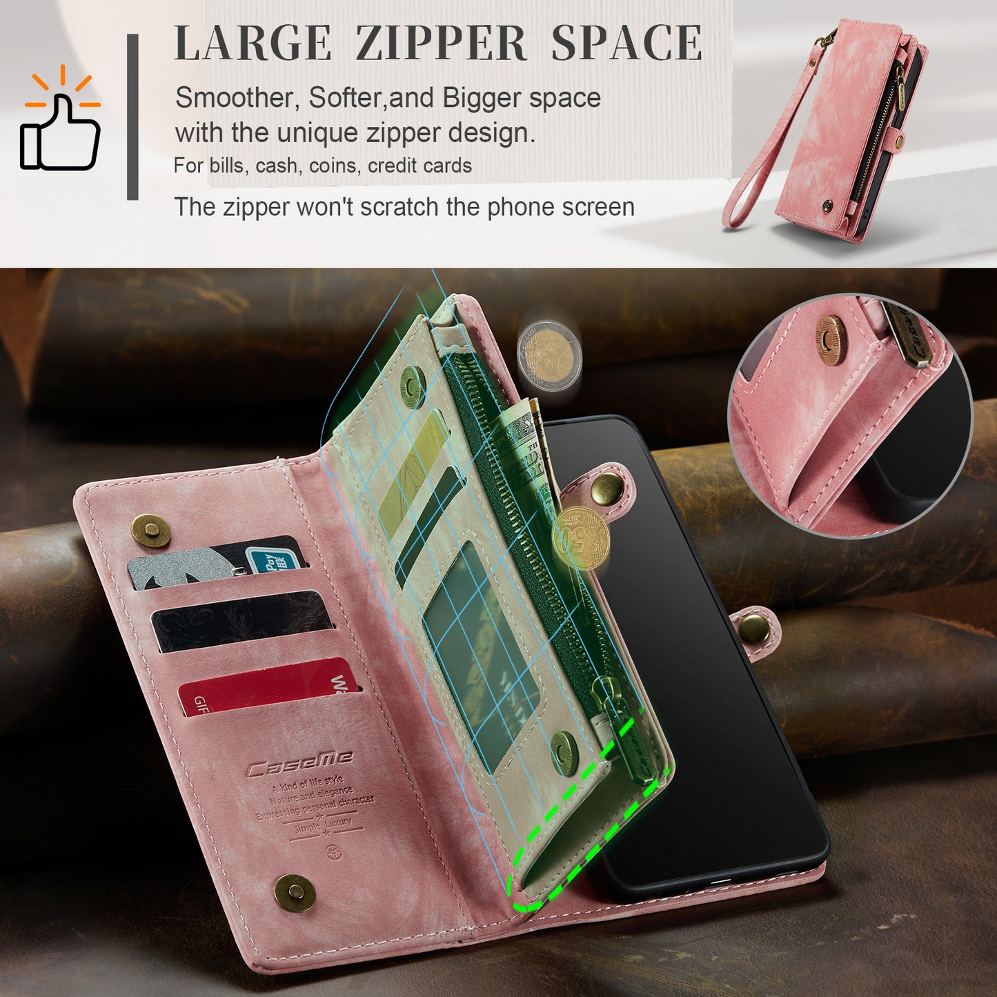 Vertical Magnetic Detachable 2 In 1 Apple iPhone 11 Case Hand Strap