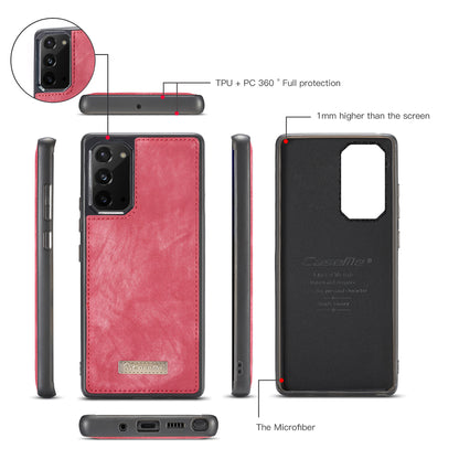 Vertical Magnetic Detachable 2 In 1 Galaxy Note20 Case Hand Strap