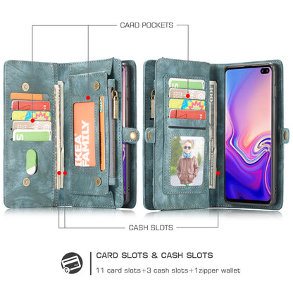 Vertical Magnetic Detachable 2 In 1 Galaxy S10+ Case Hand Strap