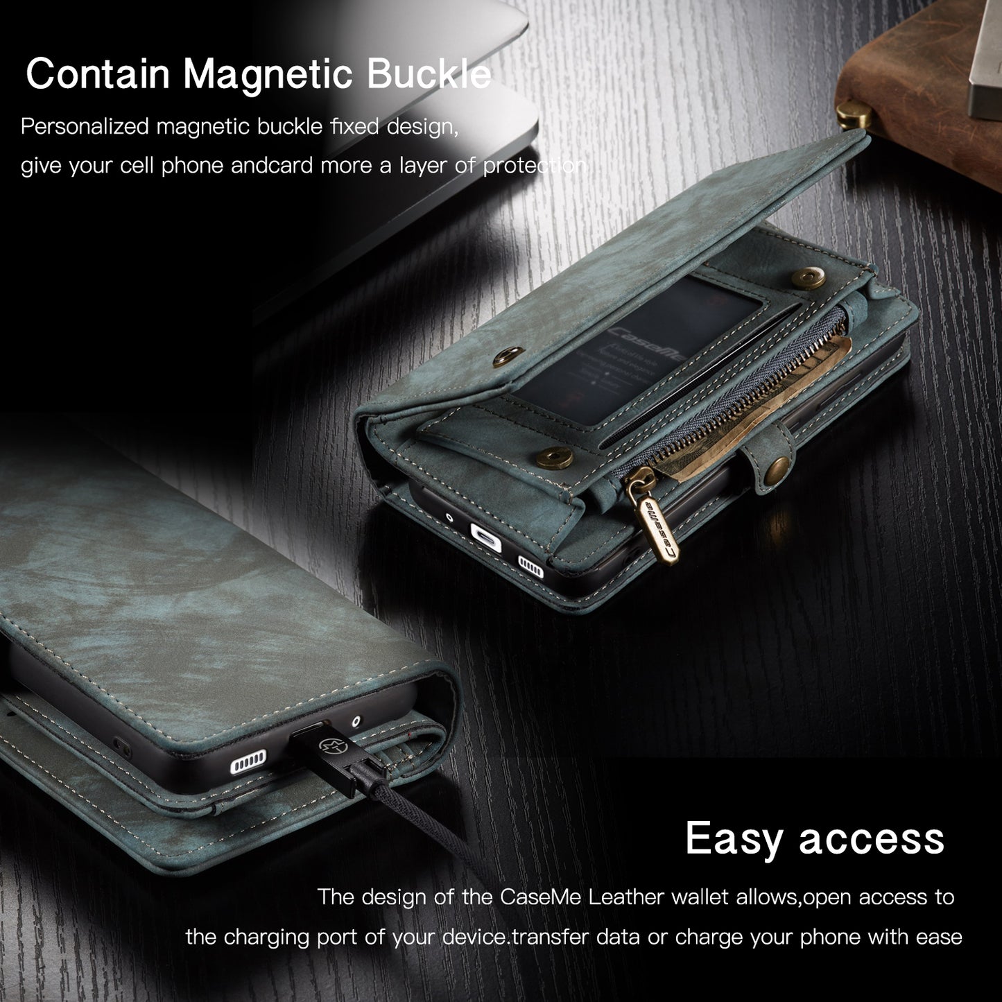 Vertical Magnetic Detachable 2 In 1 Galaxy S20 Ultra Case Hand Strap