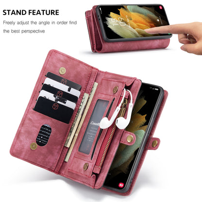 Vertical Magnetic Detachable 2 In 1 Samsung Galaxy S21 Case Hand Strap