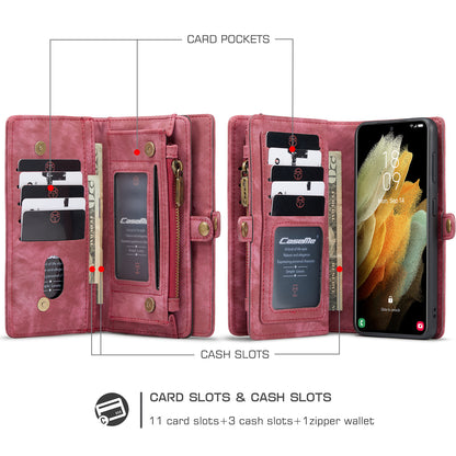 Vertical Magnetic Detachable 2 In 1 Galaxy S20+ Case Hand Strap