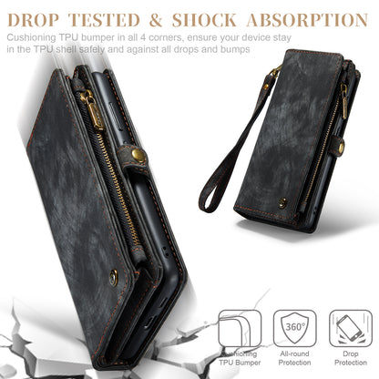 Vertical Magnetic Detachable 2 In 1 Galaxy S23+ Case Hand Strap