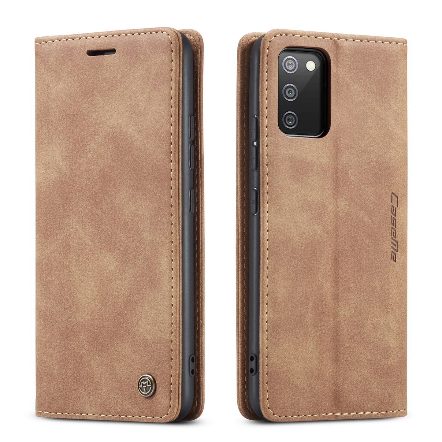 Book Classical Retro Leather Samsung Galaxy A02s Case Slim Wallet