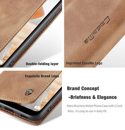 Book Classical Retro Leather Samsung Galaxy A02s Case Slim Wallet