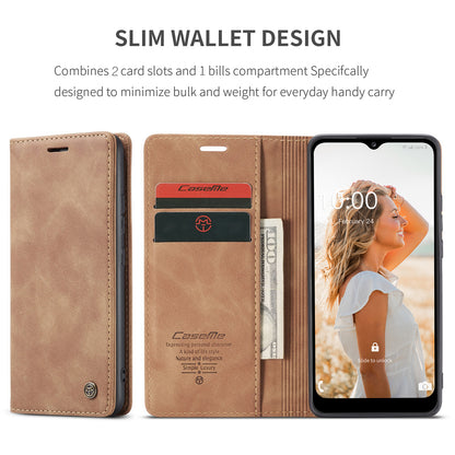 Book Classical Retro Leather Samsung Galaxy A02s Case Slim Wallet