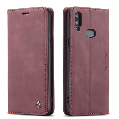 Book Classical Retro Leather Samsung Galaxy A10 Case Slim Wallet