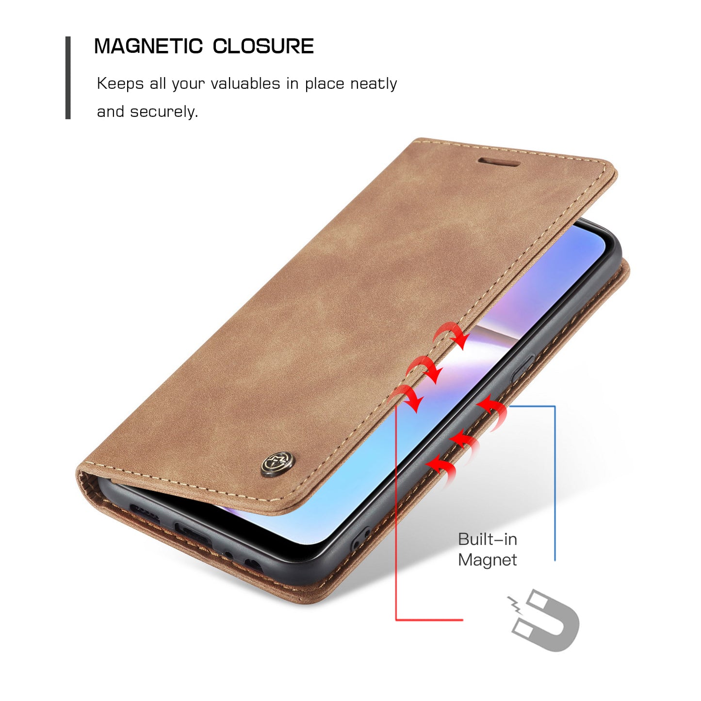 Book Classical Retro Leather Samsung Galaxy A10 Case Slim Wallet