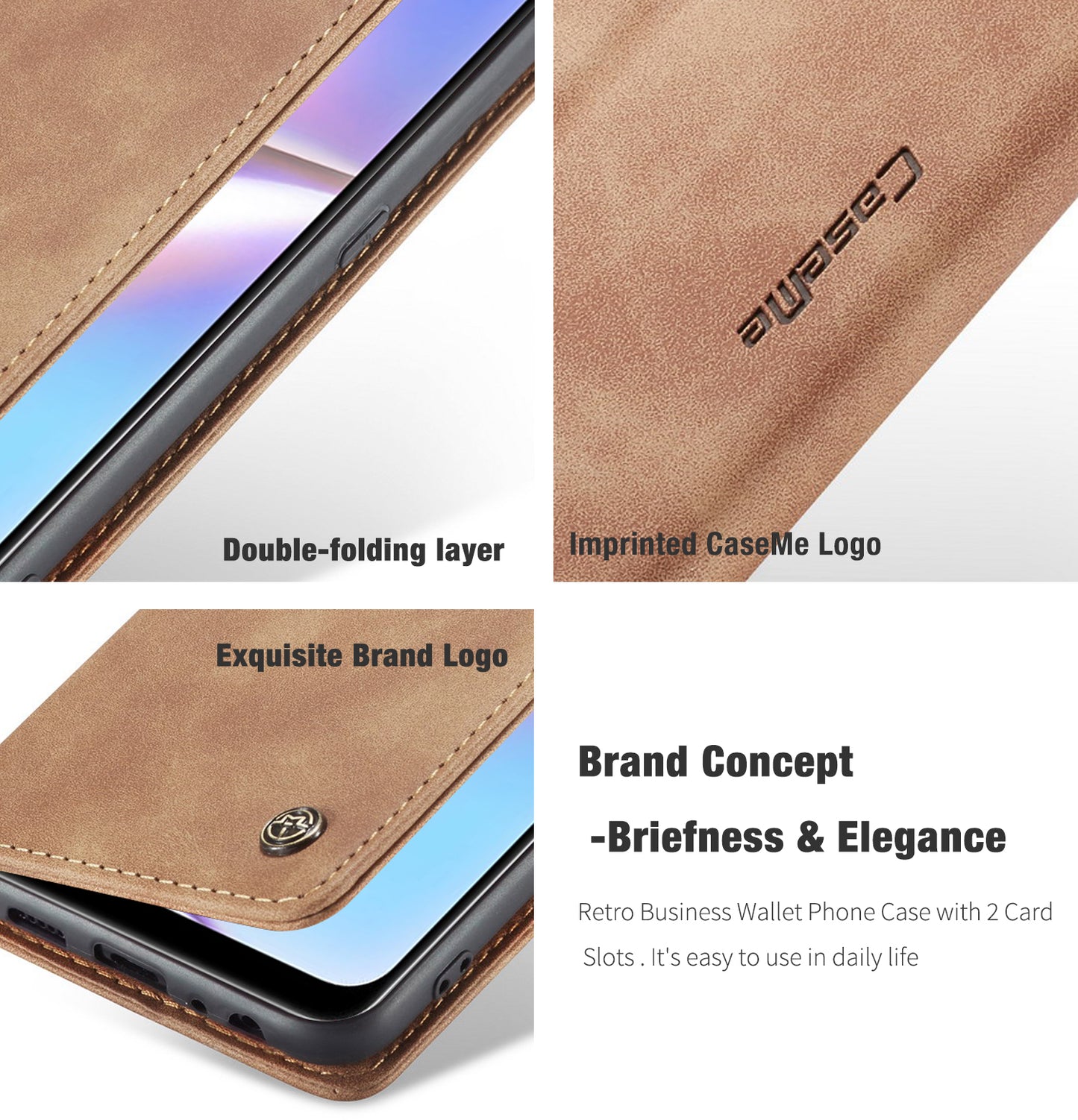 Book Classical Retro Leather Samsung Galaxy A10 Case Slim Wallet