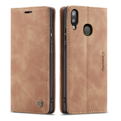 Book Classical Retro Leather Samsung Galaxy A20e Case Slim Wallet