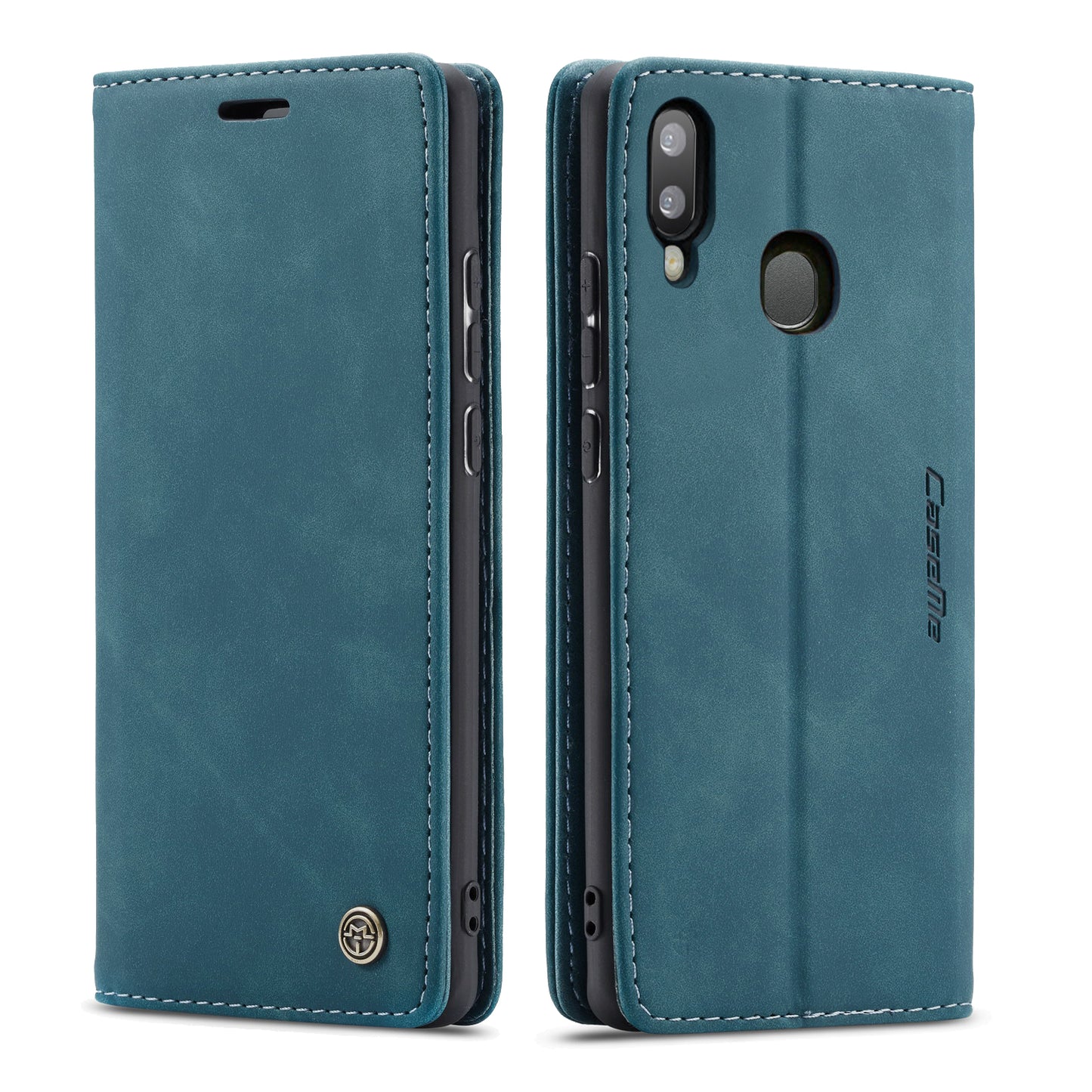 Book Classical Retro Leather Samsung Galaxy A20e Case Slim Wallet