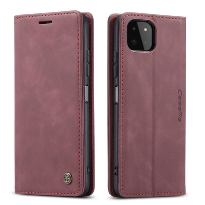 Book Classical Retro Leather Samsung Galaxy A22s Case Slim Wallet