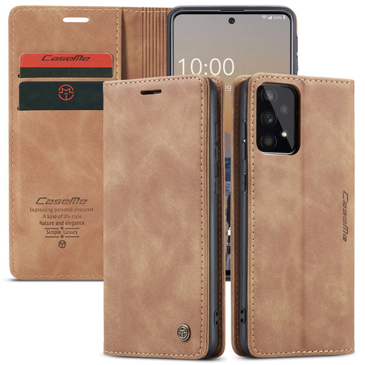 Book Classical Retro Leather Samsung Galaxy A33 Case Slim Wallet