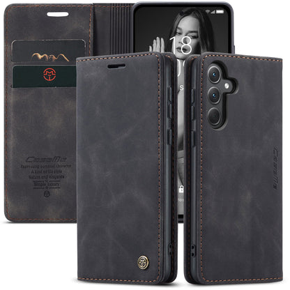 Book Classical Retro Leather Samsung Galaxy A35 Case Slim Wallet