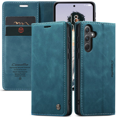 Book Classical Retro Leather Samsung Galaxy A35 Case Slim Wallet