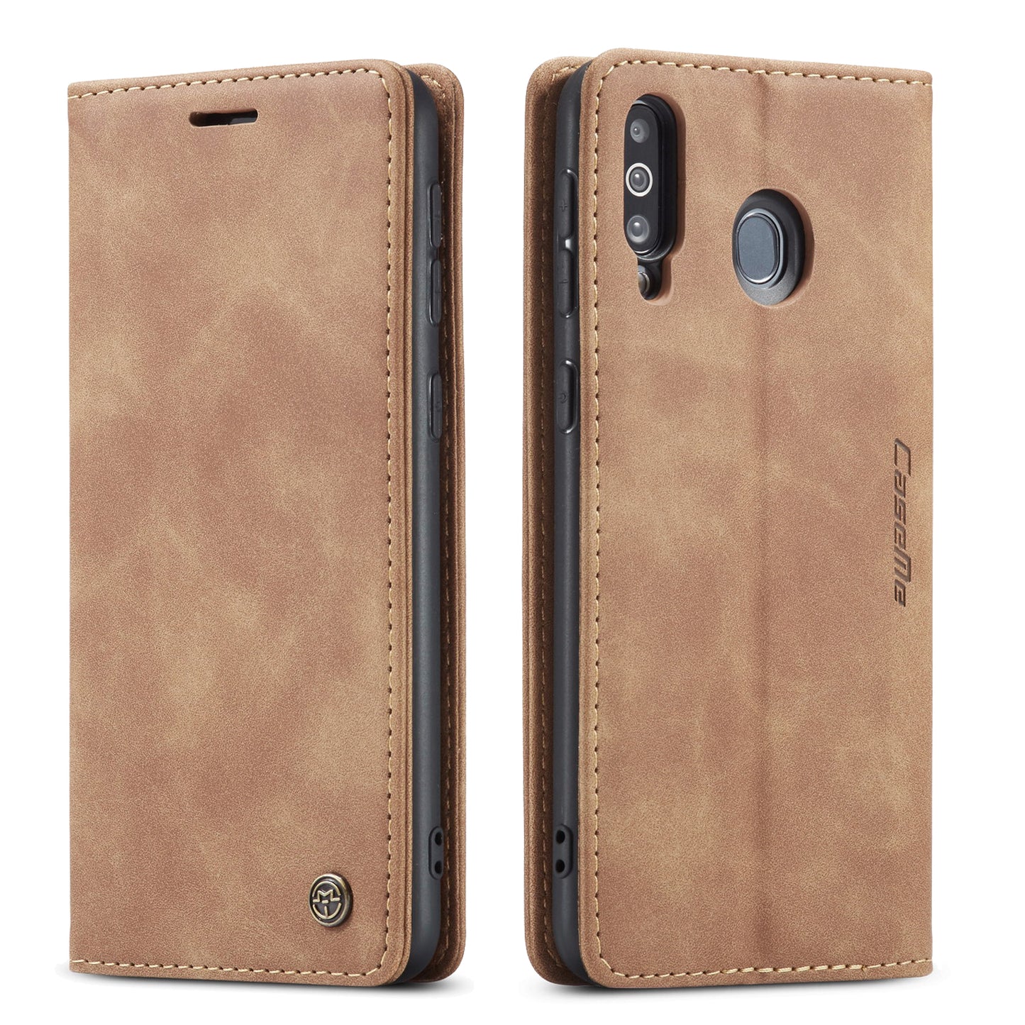 Book Classical Retro Leather Samsung Galaxy A40s Case Slim Wallet