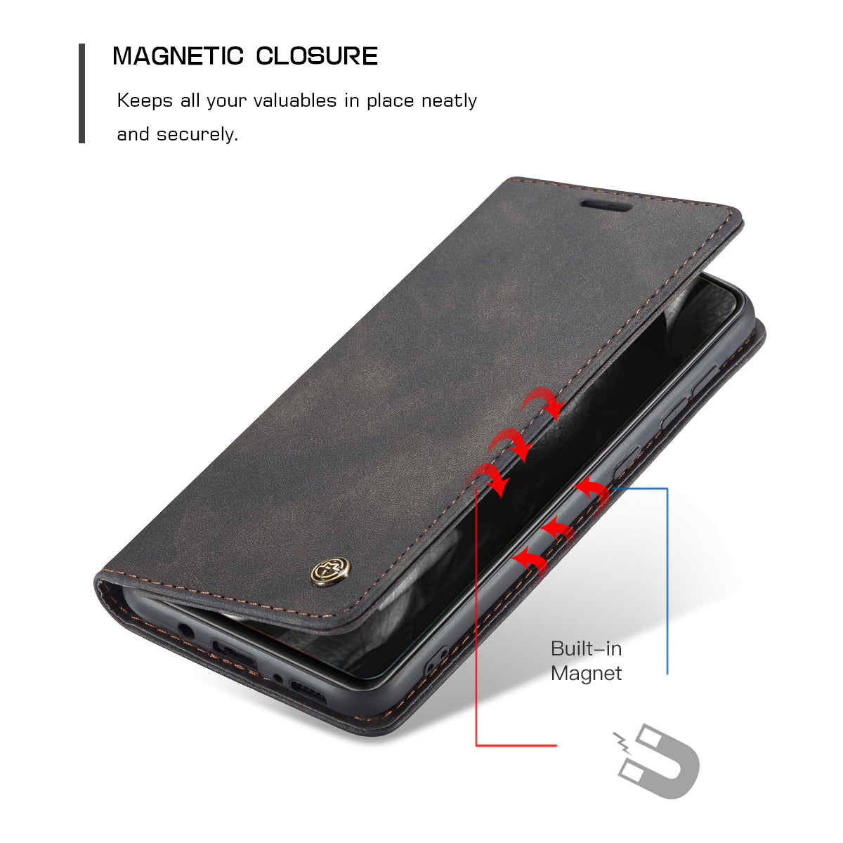 Book Classical Retro Leather Samsung Galaxy A41 Case Slim Wallet