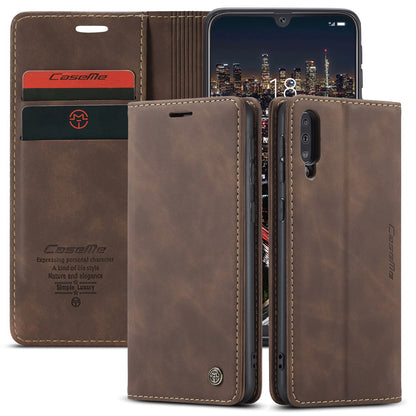 Book Classical Retro Leather Samsung Galaxy A50 Case Slim Wallet