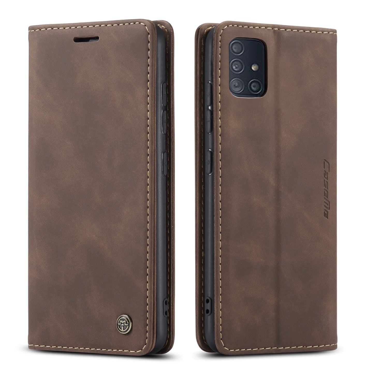 Book Classical Retro Leather Samsung Galaxy A51 Case Slim Wallet