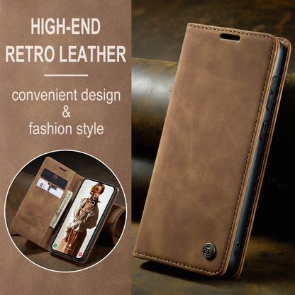 Book Classical Retro Leather Samsung Galaxy A55 Case Slim Wallet