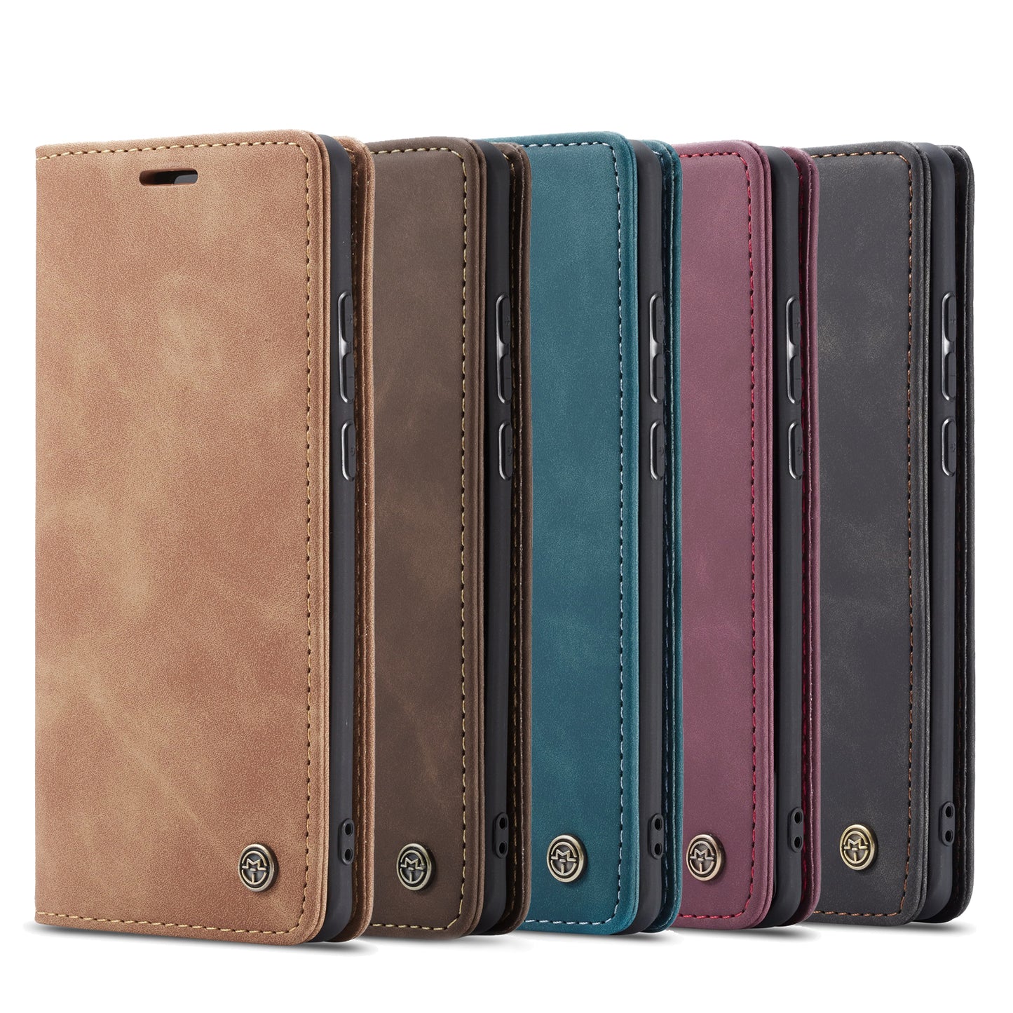 Book Classical Retro Leather Samsung Galaxy A70 Case Slim Wallet