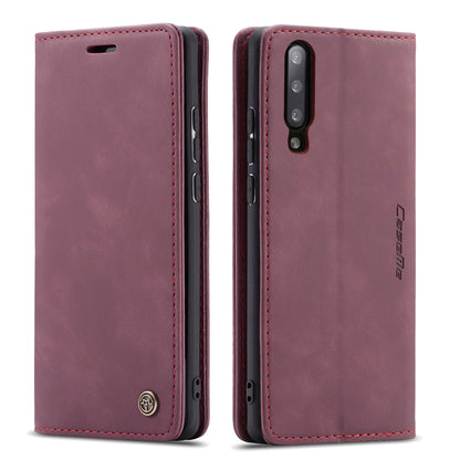 Book Classical Retro Leather Samsung Galaxy A70 Case Slim Wallet