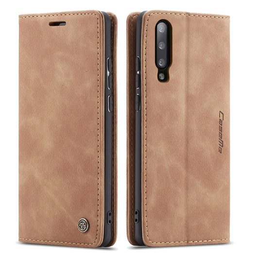 Book Classical Retro Leather Samsung Galaxy A70 Case Slim Wallet