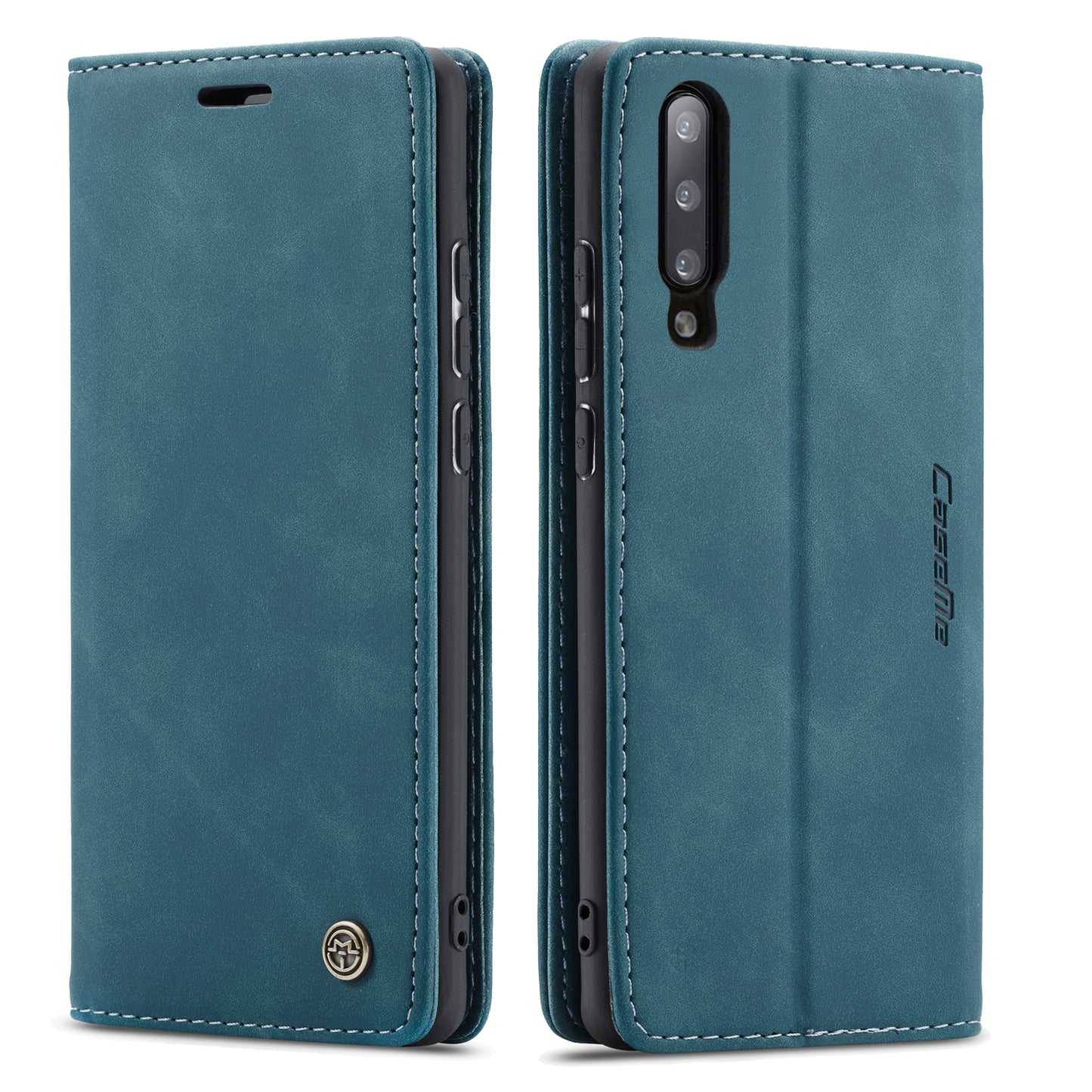 Book Classical Retro Leather Samsung Galaxy A70 Case Slim Wallet