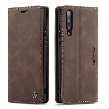 Book Classical Retro Leather Samsung Galaxy A70 Case Slim Wallet