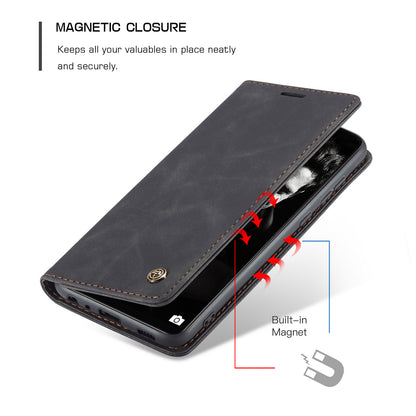 Book Classical Retro Leather Samsung Galaxy A72 Case Slim Wallet