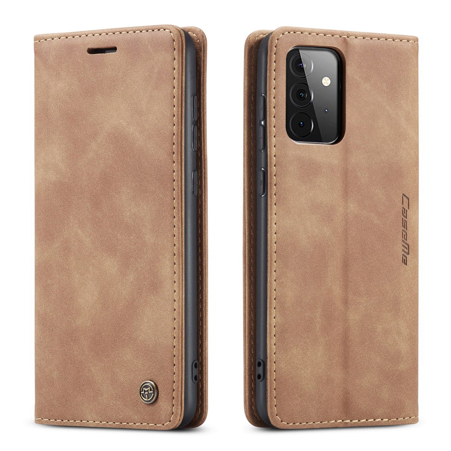 Book Classical Retro Leather Samsung Galaxy A72 Case Slim Wallet