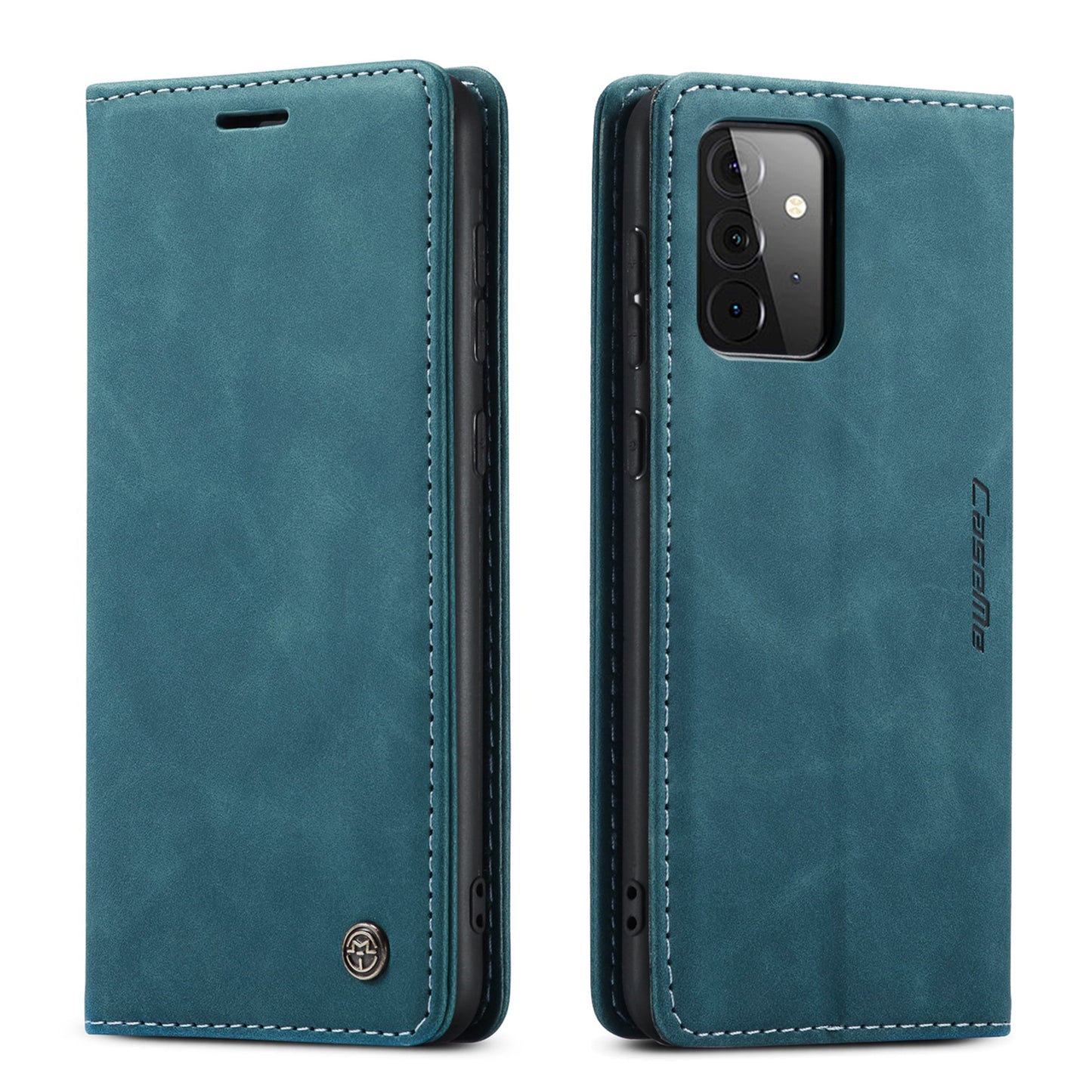 Book Classical Retro Leather Samsung Galaxy A72 Case Slim Wallet