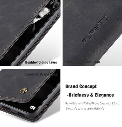 Book Classical Retro Leather Samsung Galaxy A72 Case Slim Wallet