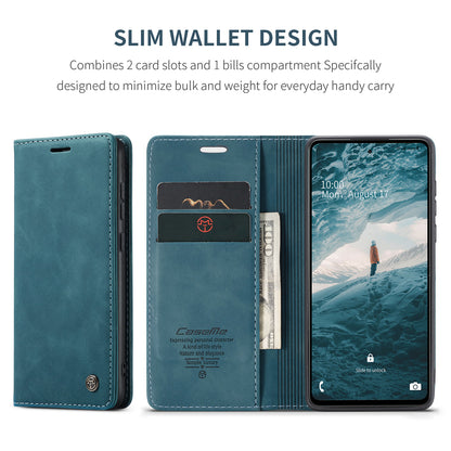 Book Classical Retro Leather Samsung Galaxy A73 Case Slim Wallet