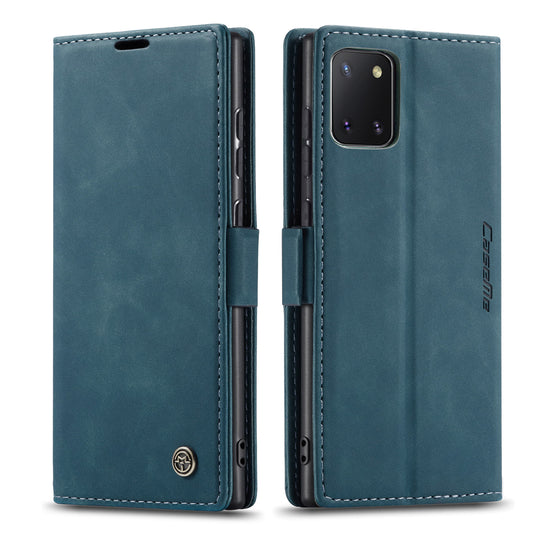 Book Classical Retro Leather Samsung Galaxy A81 Case Slim Wallet