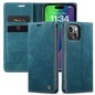 Book Classical Retro Leather iPhone 16 Plus Case Slim Wallet Stand