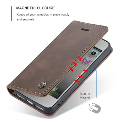 Book Classical Retro Leather Apple iPhone 5s Case Slim Wallet Stand