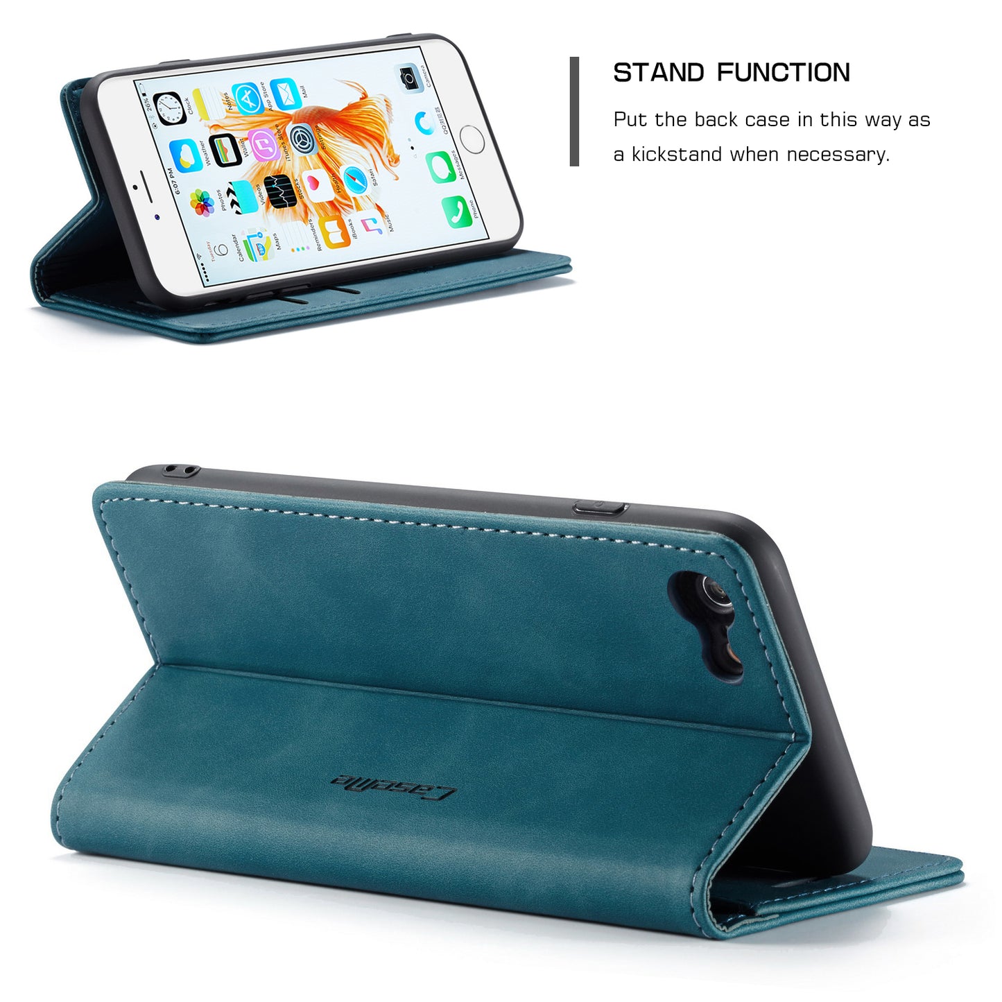 Book Classical Retro Leather Apple iPhone 6 Plus Case Slim Wallet