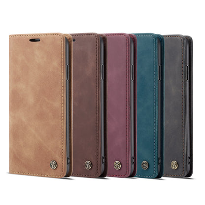 Book Classical Retro Leather Apple iPhone XR Case Slim Wallet Stand