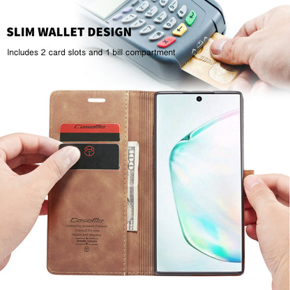 Book Classical Retro Leather Samsung Galaxy Note10+ Case Slim Wallet